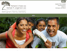 Tablet Screenshot of bellinghamfamilydentistry.com